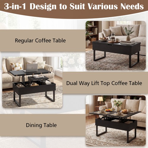 Convertible lift top coffee - lift,