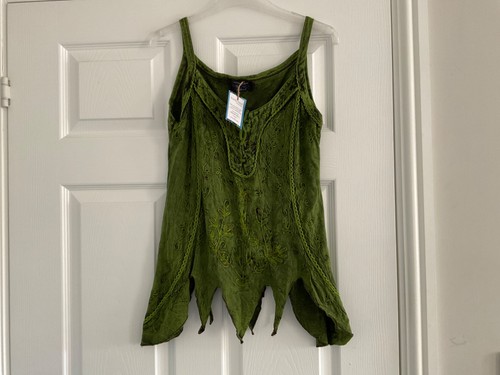 Ladies wicked dragon pixie - , top
