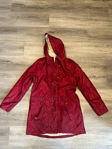 Cotton traders red - red, mid-length