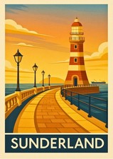 Roker Pier Sunderland Art Deco