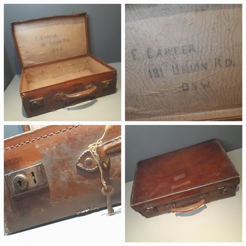 Vintage oswaldtwistle suitcase - vintage,