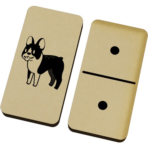 Boston terrier dog domino - terrier, dog'
