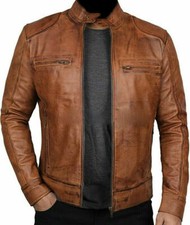 Men's Biker Cafe Racer Vintage