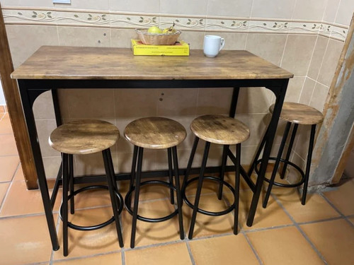 Breakfast bar table and stool - breakfast,