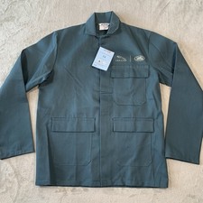 Jaguar Land Rover Jacket Mens XL Green Chore Workshop Technician Mechanic Work