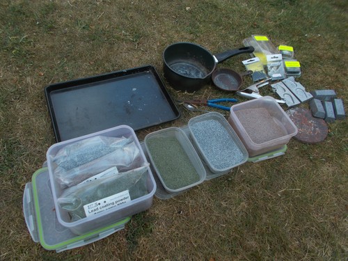 Carp fishing lead weights