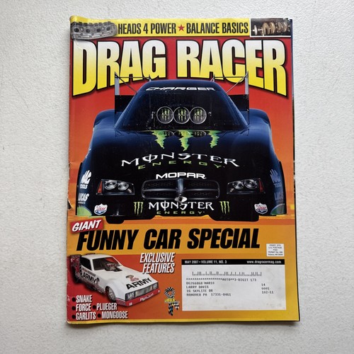 Drag racer magazine may - drag,