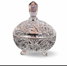 Crystal Glass Fruit Bowl with
