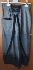 NWOT Grey/Black  Palazzo Hippie Wide Leg Trousers Boho Harem Baggy Pants