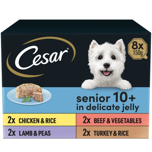 150g cesar senior wet dog - cesar,