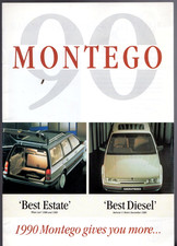 Rover Montego 1990 UK Fleet Market Sales Brochure Clubman, LX, SLX, GTi, GSi, MG