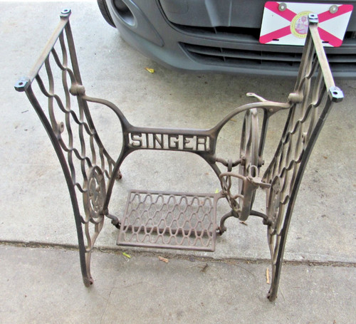 Antique singer treadle sewing - treadle,