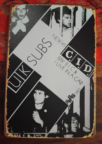 Subs tin sign - subs,
