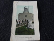 West Usk Lighthouse Newport Mon Postcard - 106818