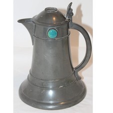 Antique MCM Pewter 0600 Lidded