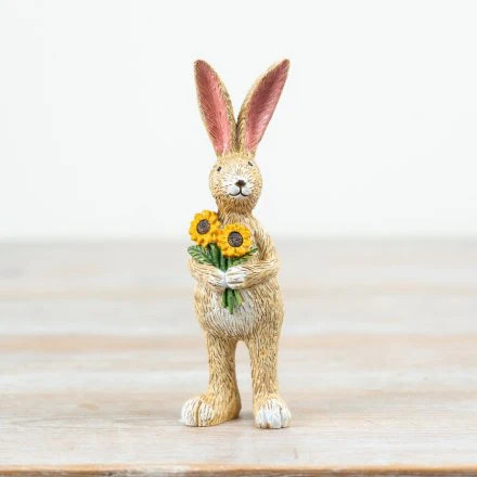 Jasper rabbit ornament with - jasper,