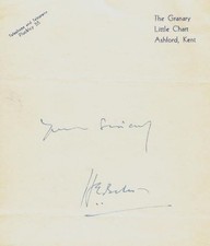 Bates autograph pop larkin - h,