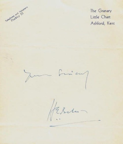 Bates autograph pop larkin - h, e