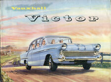 Vauxhall Victor Saloon 1957/58 UK sales brochure 1957 V1076A