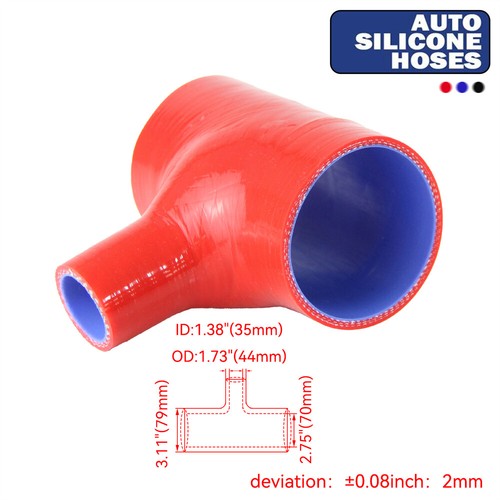 Silicone hose bend piece - bend, t-piece