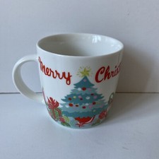Cath  Kidston Merry Christmas Mug Approx 3in Tall Coffee Tea Hot Chocolate Mug