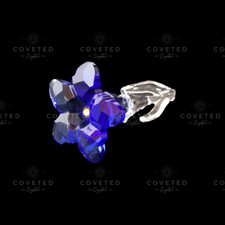 Swarovski Crystal SCS 2020 BLUE GENTIAN FLOWER GIFT 5490321 Rare Mint Boxed