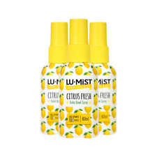 3x Lu Mist Citrus Fresh Toilet