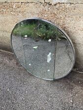 Art Deco Bathroom Cabinet /Mirror Round Vintage Original REDUCED ONE DAY AUCTION