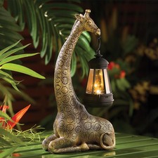 Solar Giraffe with Lantern
