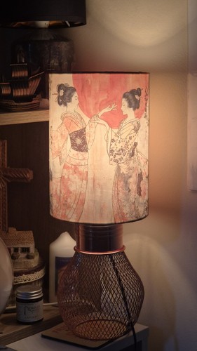 Geisha ladies sunset - in,