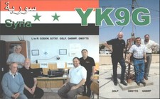 Ham Radio QSL YK9G Syria