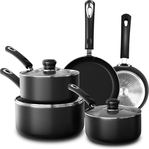 Set non stick pots and - non-stick,