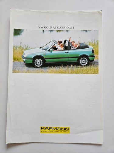 Volkswagen golf cabriolet - volkswagen, a3