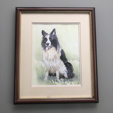 Framed Watercolour Painting of