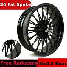 18x5.5 Fat Spoke Rear Wheel