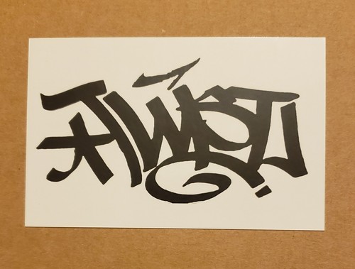 Twist mcgee vinyl printed - vinyl,