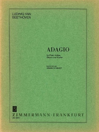 Adagio score and parts flute - and,