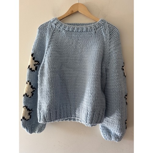 Gogo blue 100 - blue, knit