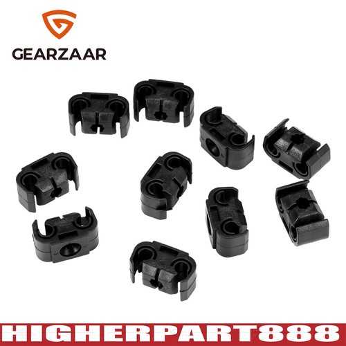 10pcs brake line clips - line,
