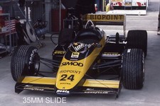 ALESSANDRO NANNINI MINARDI M187 #24 F1 35MM SLIDE BRITISH GP 1987 TRANSPARENCY