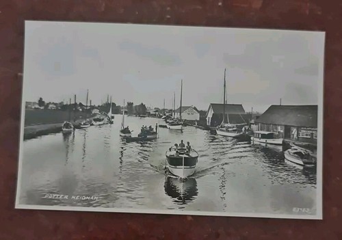 Potter heigham postcard - potter,