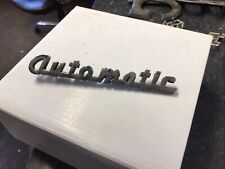 MINI WOLSELEY AUSTIN WESTMINSTER A110 AUTOMATIC BADGE ORIGINAL PART USED REMOVED