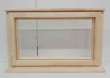 Ron Currie Timber Window Wooden Top Hung Casement Softwood 910x595mm - RCW2N06A