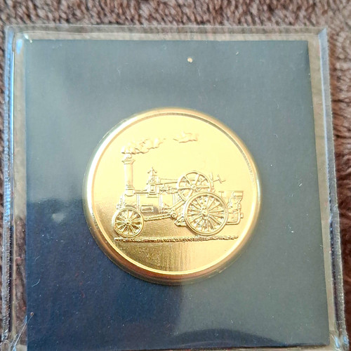 Burrell traction engine - burrell,