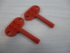 2 x Vintage Legoland red WIND