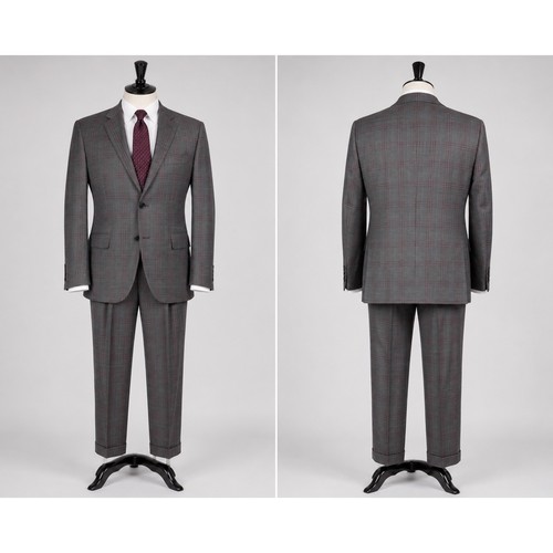 Custom tailored wool suite - tailored,