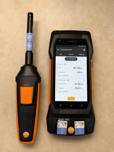 Testo 400 meter inc - inc, bluetooth