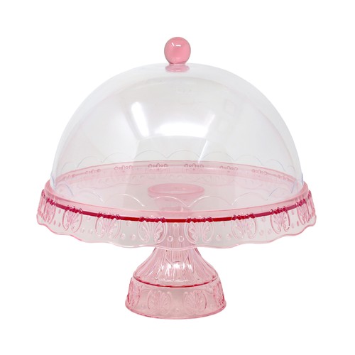 Cake stand with dome cover - stand,