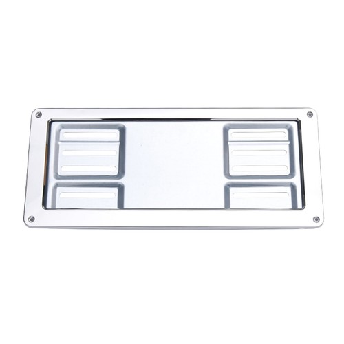 Stainless steel license plate - license,