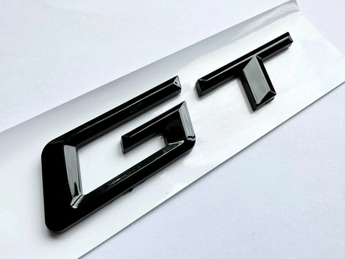 Gloss black boot badge - gloss,